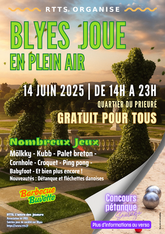 Blyes joue en plein air - Edition 2025